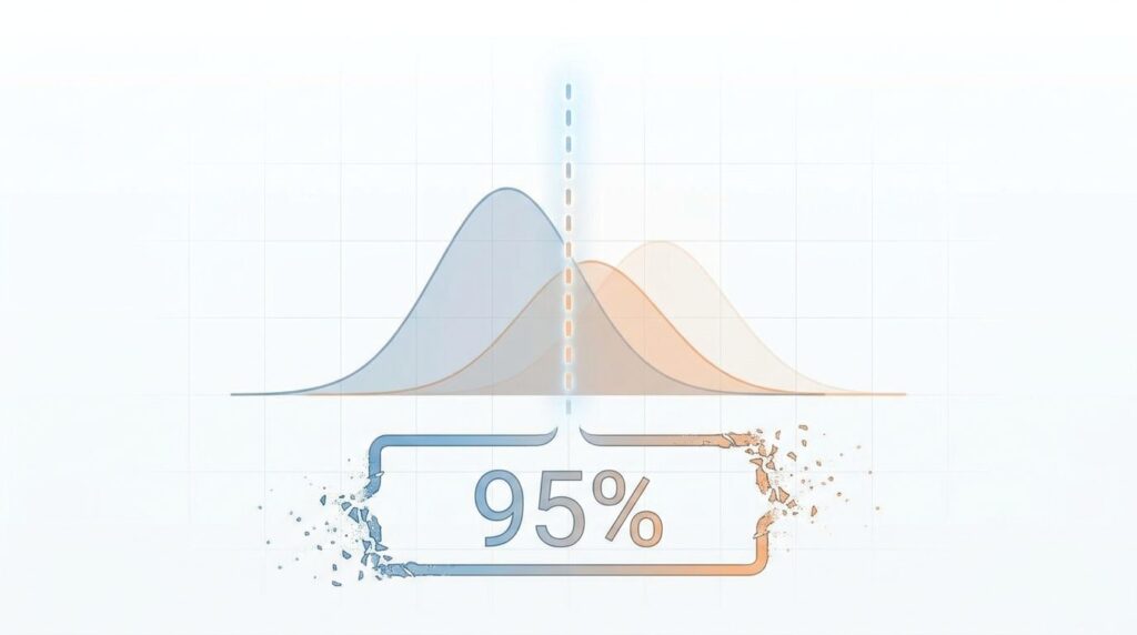 The 95% Trap: Unmasking What Your Confidence Interval Is Really Hiding The 95% Illusion: Why Your Confidence Interval Isn't What You Think It Is