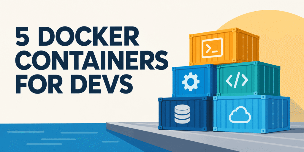 Must-Have Docker Containers to Supercharge Your Development Workflow 5 Docker Containers for Devs