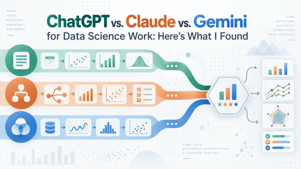 Which AI Model Wins for Data Science? ChatGPT, Claude, and Gemini Compared ChatGPT Claude Gemini Data Science Work