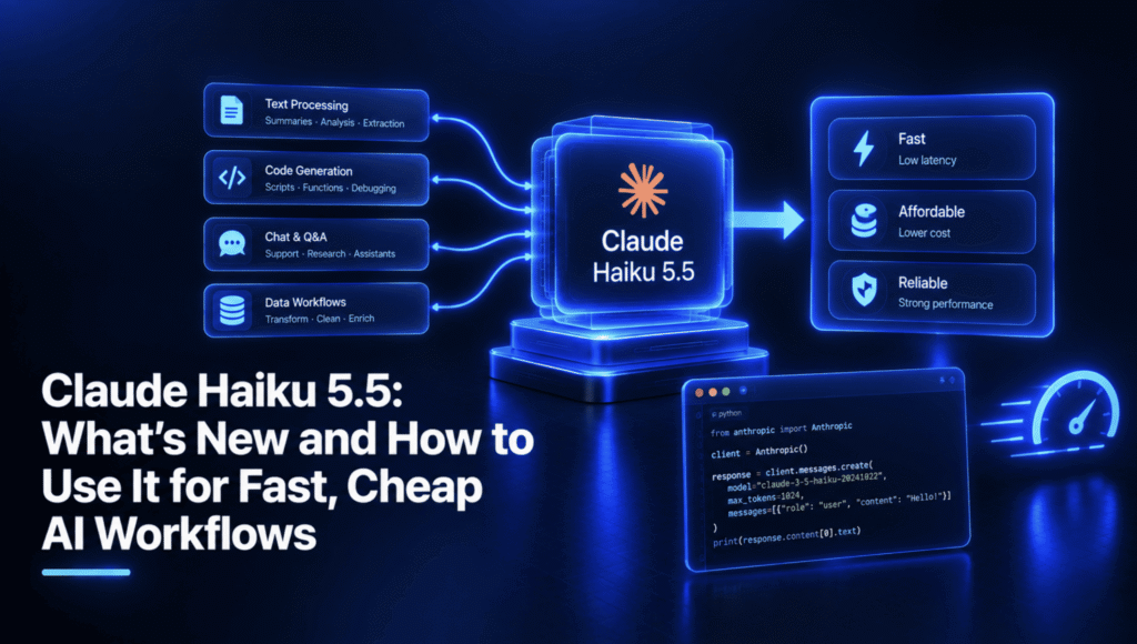 Claude Haiku 5.5: What