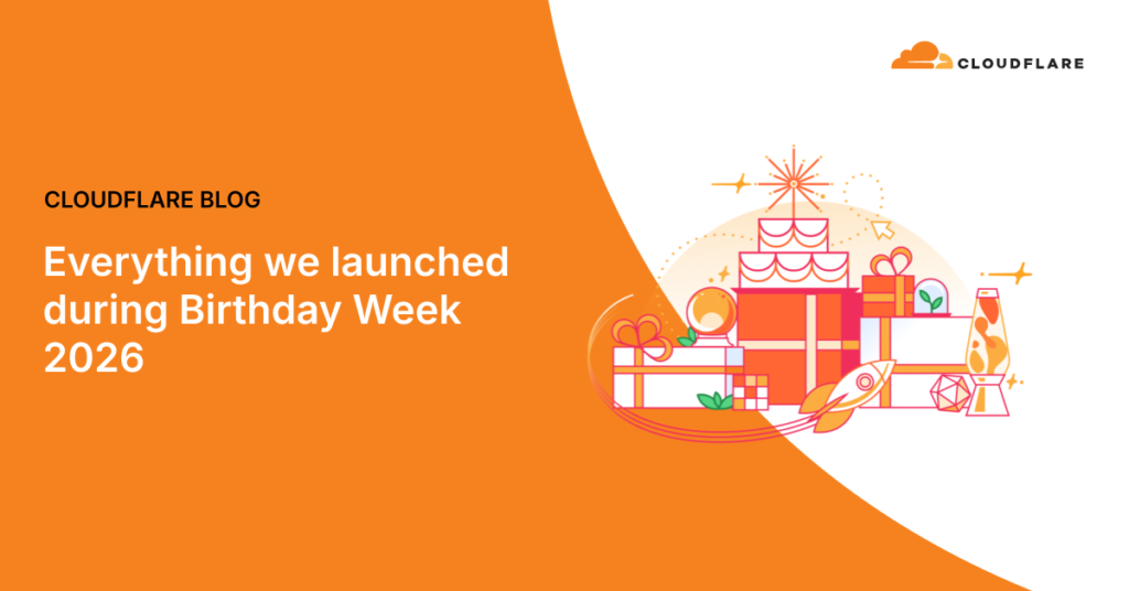 Everything we launched during Birthday Week 2026
