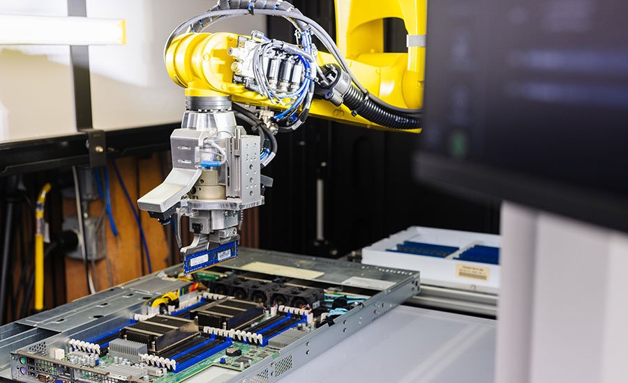 Adaptive Robotics Revolutionize the Assembly of Modern Data Center Infrastructure Flexible Automation Assembles Data Center Hardware