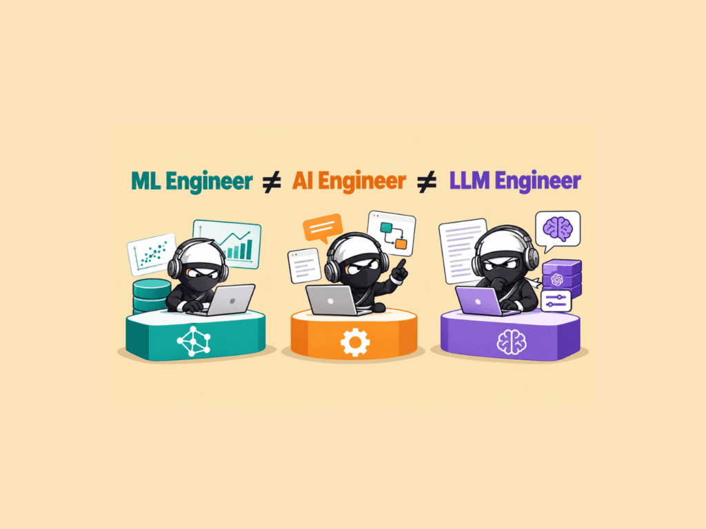 Three Titles, One Confusion: What Each AI Engineer Actually Ships in 2026 ML Engineer, AI Engineer, or LLM Engineer: Which Role Actually Builds What in 2026?