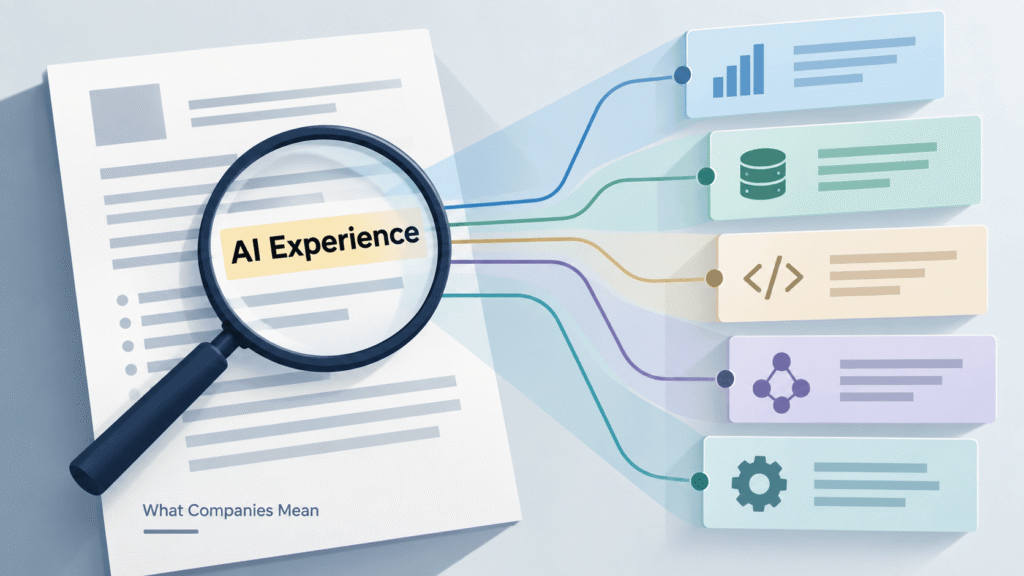 Companies Actually Mean AI Experience