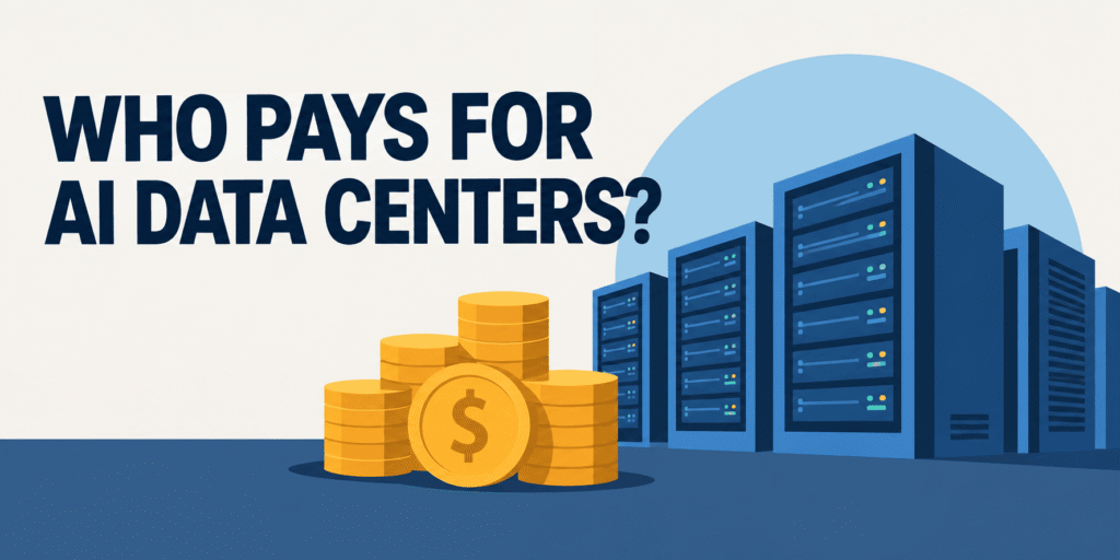 The Trillion-Dollar Race to Power Artificial Intelligence Who Pays for AI Data Centers